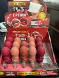 🎤 Iman of Noble – Fashion Color Matte Lipstick (Set Rossetti Opachi a Microfono)