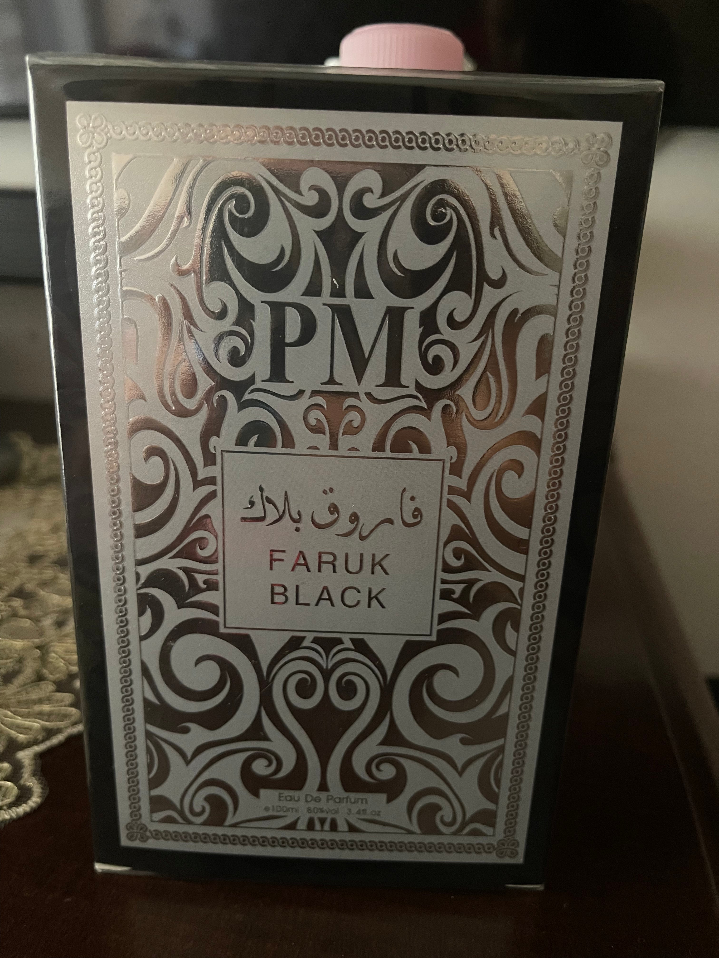 PM Faruk Black – Eau De Parfum 100ml | Profumo Arabo Intenso e Legnoso