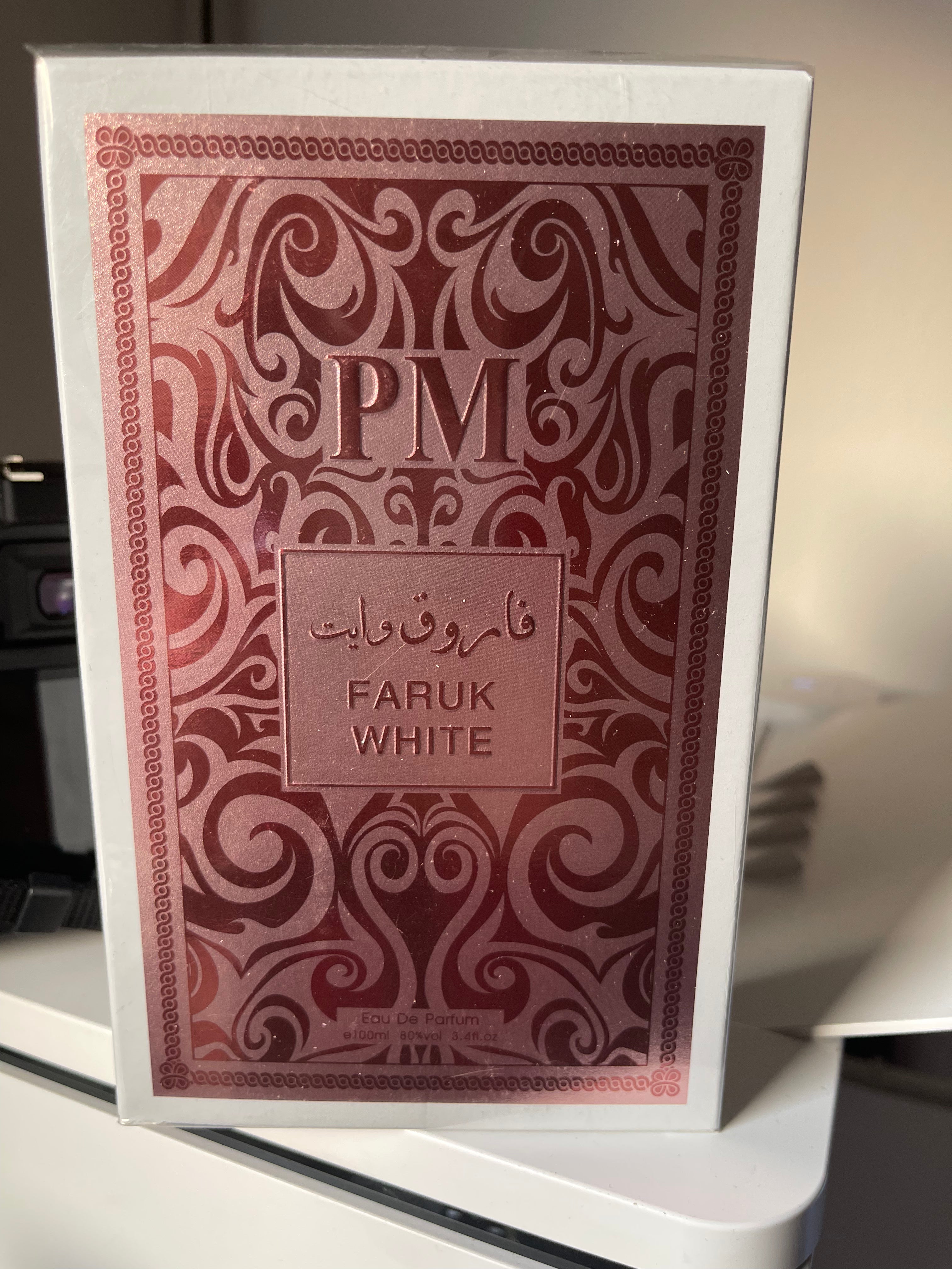 PM Faruk White – Eau De Parfum 100ml | Profumo Arabo Fresco ed Elegante